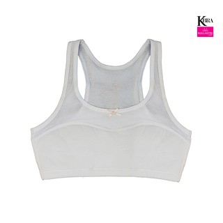 KBRA KULLASTRI Bra Top ยกทรงเด็กแบบสวมหัว รุ่น KB9126WH สีขาว (WH)