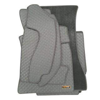 Matpro พรมปูพื้นเข้ารูป 100% ลายกระดุม ชุด Standard Set 7 ชิ้น TOYOTA Vigo 4 ประตู 2013 (Grey)