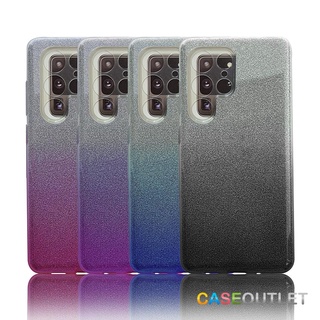 เคส Samsung Galaxy S22 S23 Ultra | S22 plus S22+ S22 กากเพชร ไล่สี ฟรุ้งฟริ้ง Glister สวย หวาน ใส่ป้องก้นรอบเครื่อง