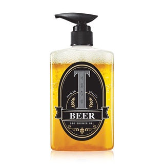 Tros Beer Deo Shower Gel ทรอส เบียร์ ดีโอ ชาวเวอร์ เจล ผลิตภัณฑ์เจลอาบน้ำระงับกลิ่นกายสูตรเบียร์ 450 มล.