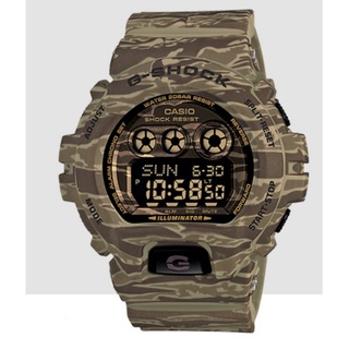 Casio G-Shock นาฬิกาข้อมือผู้ชาย สายเรซิ่น รุ่น GD-X6900CM-5 - สีพรางน้ำตาล จากร้าน henghengwatch