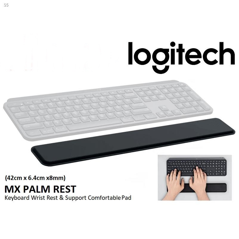ที่รองข้อมือคีย์บอร์ด LOGITECH MX Palm Rest for MX Keys ช่วยให้มืออยู่ในตำแหน่งที่ดีและผ่อนคลาย (PALMREST)