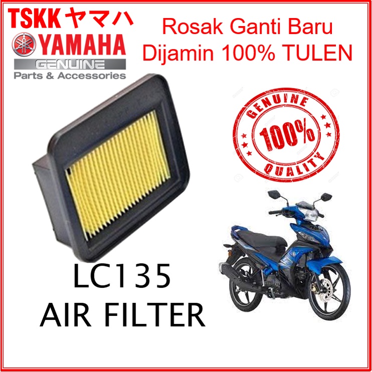 YAMAHA LC135 Air Filter Air Element Cleaner LC135 V2 V3 V4 1S7-E4450-09