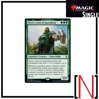 [MTG][Single][ELD] Yorvo, Lord of Garenbrig ระดับ Rare [ภาษาอังกฤษ]