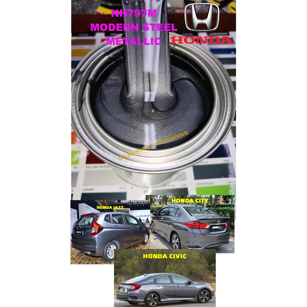 เหล็กโมเดิร์นเมทัลลิค NH797M/CAT BANCUH/2K PAINT/CITY/CIVIC/JAZZ