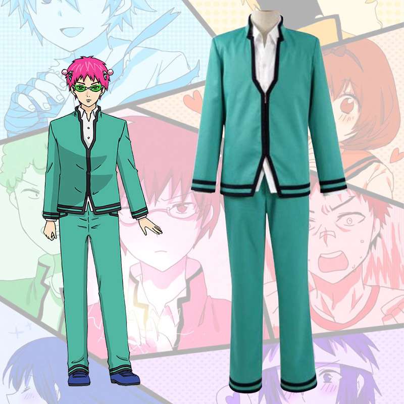 Saiki Kusuo no Psi Nan The Disastrous Life K.-Nan Uniform ชุดคอสเพลย์ฮาโลวีน