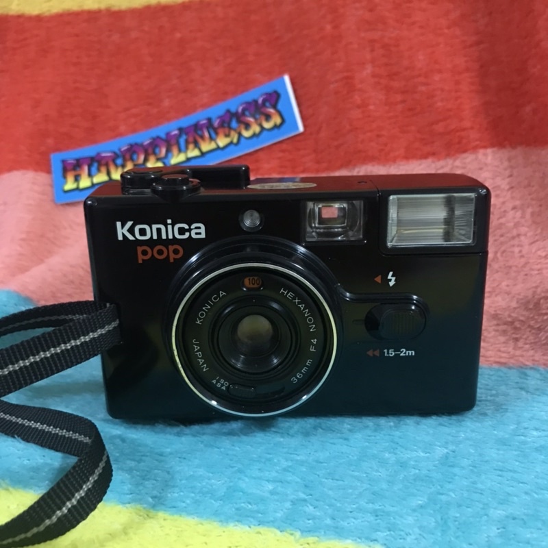 กล้องฟิล์ม konica pop ส่งฟรี