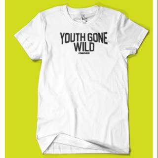 [S-5XL]เสื้อยืดแขนสั้น พรีเมี่ยม YOUTH GONE WILD