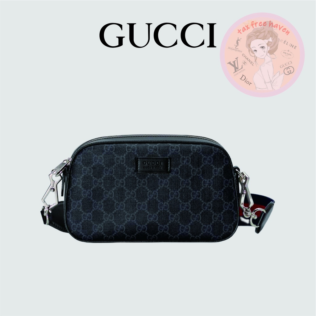 Shopee ถูกที่สุด 🔥ของแท้ 100% 🎁 Brand New Gucci GG Supreme Canvas Shoulder Bag