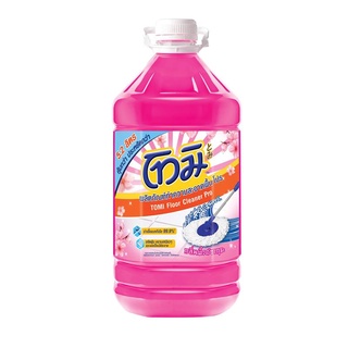 น้ำยาถูพื้น กลิ่นพิงค์ซากุระ 5200 มล.ชมพู โทมิ น้ำยาถูพื้น Floor Cleaner Pink Sakura Scent 5200 ml. Pink Tomi