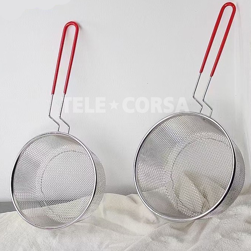 กระชอนสแตนเลส กระชอนก้นลึก รุ่น colander-st-00a-15cm-18cm