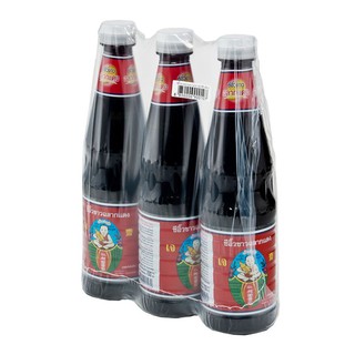 เด็กสมบูรณ์ ซีอิ๊วขาวฉลากแดง 700 มล. x 3 ขวด Dek Somboon Red Label Soy Sauce 700ml x 3 bottles