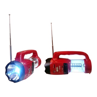 SKG วิทยุ + ไฟฉาย แบตเตอรี่ในตัว รุ่น AV-2010