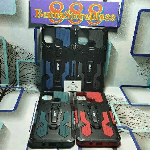 [BS88] Infinix Hot 9 Play/Hot 10 Play i-Crystal Hardcase Robot Standing