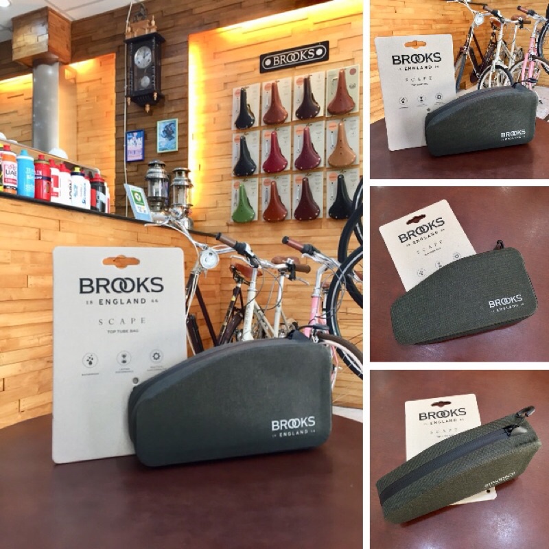 BROOKS ENGLAND:  กระเป๋าบนเฟรม BROOKS SCAPE TOP TUBE BAG