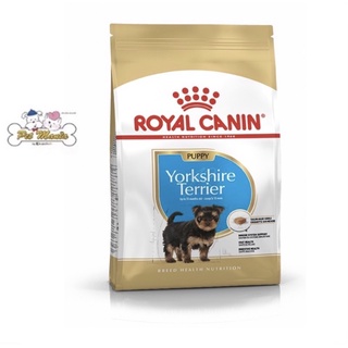 Royal Canin Yorkshire Terrier puppy ลูกสุนัขพันธุ์ยอร์คไชร์เทอร์เรีย ช่วงหย่านม - 10 เดือน ขนาด500กรัม