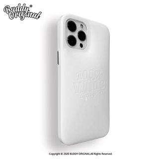 (Pre-order) เคสสีขาว สายคลีน มินิมอล Shel White จากแบรนด์ Buddy Original