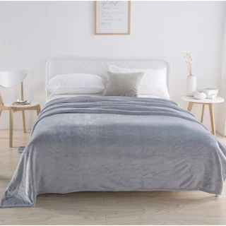 🛏ผ้าห่มนาโนสีเทาอ่อน DC1 ผ้าห่ม🛏เนื้อผ้านุ่ม ห่มเเล้วรู้สึกสบาย 🌈มีหลายขนาดใช้ได้ในทุกสถานการณ์ เหมาะเป็นของขวัญของฝาก