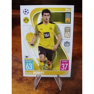 การ์ดฟุตบอล Match Attax 2021/22 UEFA Champions League ทีม BORUSSIA DORTMUND