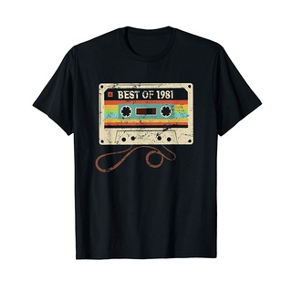 ใหม่ - Best of 1981 Funny Vintage 39th for ... เสื้อยืด สําหรับผู้ชาย WQER25465