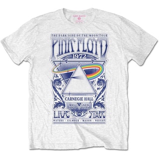 『Fashion Creative』เสื้อยืดแขนสั้น พิมพ์ลาย Pink Floyd Carnegie Hall