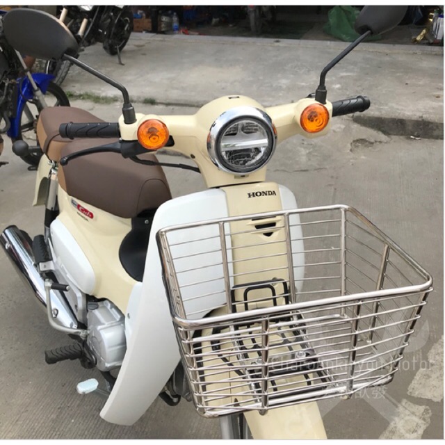 ตะกร้าแสตนเลสรุ่นดรีม Dream supercub / Supercub 2018-2026