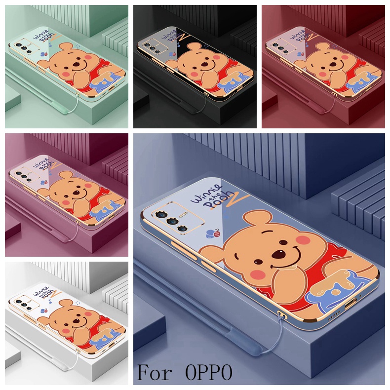 เคส OPPO Reno6 5G Reno6 Pro 5G Reno5 5G Reno5 Pro 5G A76 F9 F9Pro A94 4G A16 เคสมือถือวินนี่เดอะพูห์