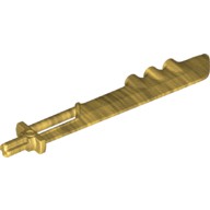 Lego part (ชิ้นส่วนเลโก้) No.35633 Large Figure Sword, Small with 3 Bar Holes