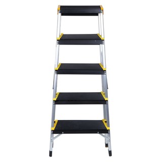 บันได 2 ทาง 5 ขั้น Hand tools สีดำ/สีเหลือง 2-WAY/5-STEP STEP LADDER BLACK/YELLOW