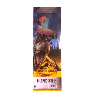 Mattel Jurassic World 12" Dilophosaurus (HMK80) แมทเทล จูราสสิค เวิลด์ ของเล่นแอ็กชั่นฟิกเกอร์ไดโนเสาร์ ไดโลโฟซอรัส