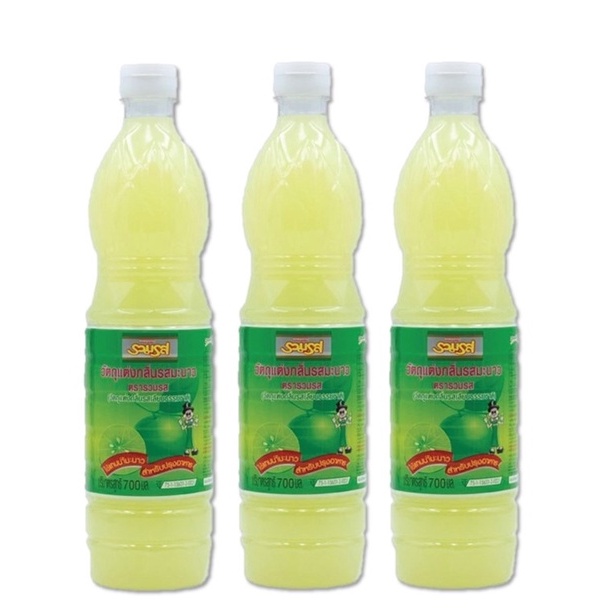 [ แพ็ค 3 ขวด] น้ำมะนาว ตรารวมรส PET 700 มล.