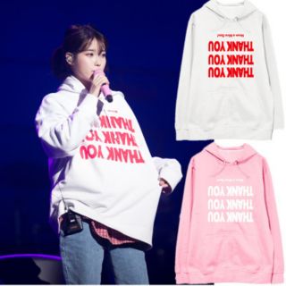 เสื้อฮู้ด แบบ IU IN CONCERT FANMADE