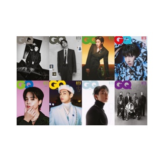 [BTS] (มี 8 ปก) นิตยสาร GQ KOREA ฉบับเดือนมกราคม