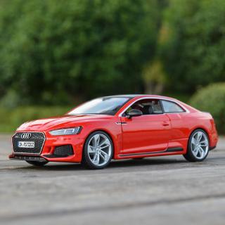 Bburago 1:24 Audi RS5 Coupe รถหล่อแบบคงที่โมเดลของเล่นงรถยนต์านอดิเรกของสะสม