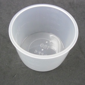 กระป๋องตวง ถ้วยตวงข้าวสาร Sharp สำหรับหม้อหุงข้าวไฟฟ้า ขนาด 180 มล อะไหล่แท้ 100