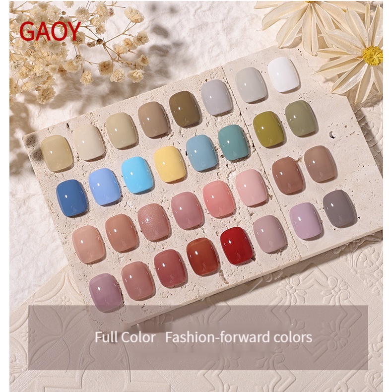 Gaoy ยาทาเล็บเจล 144 สี (100-144 สี)