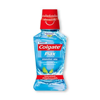 🔥The Best!! คอลเกต น้ำยาบ้วนปาก สูตรเปปเปอร์มิ้นท์ เฟรช ขนาด 250 มล. แพ็ค 3 ขวด Colgate Mouthwash Blue 250 ml x 3