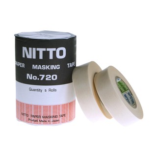 NITTO เทปกาวย่นนิตโต้ NO.720 (5 ม้วน)