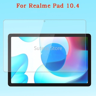 ENYX ฟิล์มกระจกนิรภัยป้องกันหน้าจอสำหรับ Realme Pad 10.4นิ้ว RrealmePad ป้องกันรอยขีดข่วนป้องกันการตก HD ป้องกันหน้าจอ