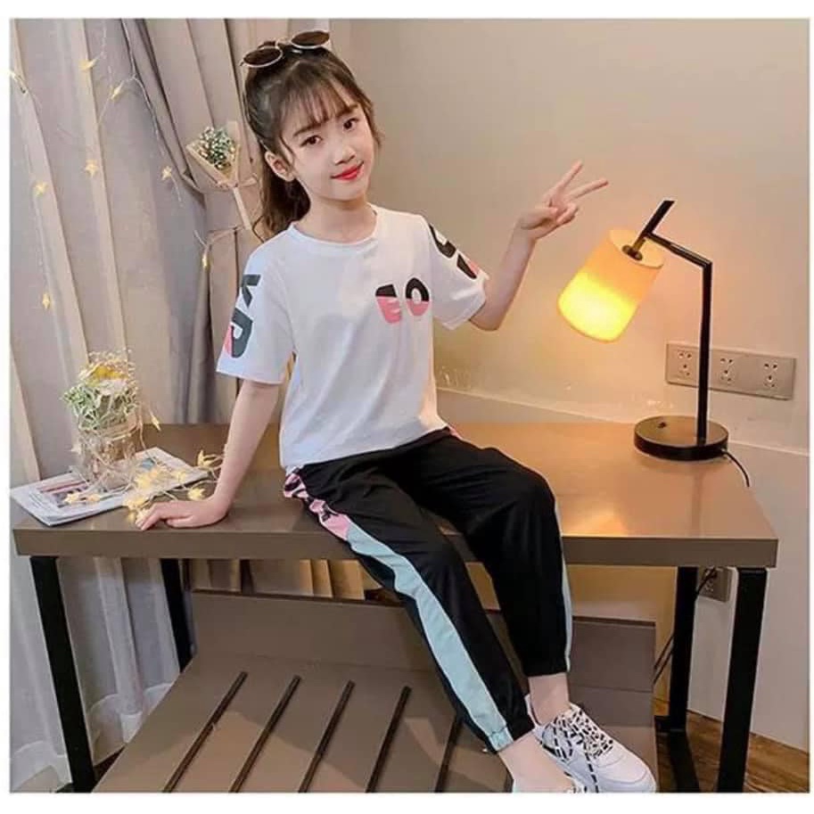 K09 ชุดเซ็ต เสื้อเเละกางเกง