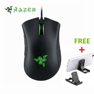 ซื้อหนึ่งแถมหนึ่ง razer เมาส์เล่นเกม 10000 dpi 16 . 8 m สี rgb led usb