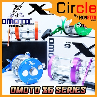 รอกเบท รอกตกปลาทรงกลม OMOTO X6 SERIES