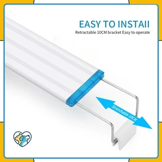 8-36นิ้ว โคมไฟตู้ปลา โคมไฟ Led RGB ปรับสีได้ ไฟตกแต่ง สําหรับตกแต่งตู้ปลา Aquarium Fish Tank Light