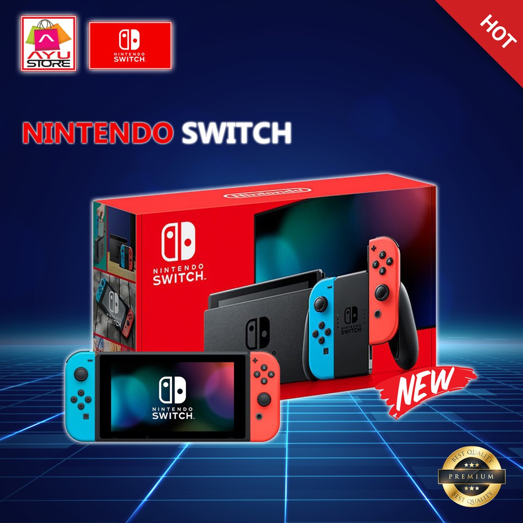 ราคา Nintendo Switch (Neon Console) เครื่องเล่นเกมส์ นินเทนโดสวิทช์ ก.ค. 2022 BigGo
