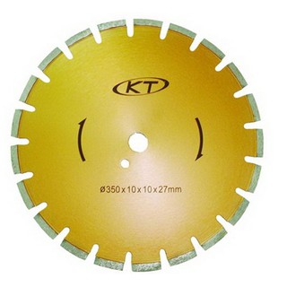 KT (เคที) KTC-14 ใบเพชรตัดร่องถนนคอนกรีต 14"X10MM