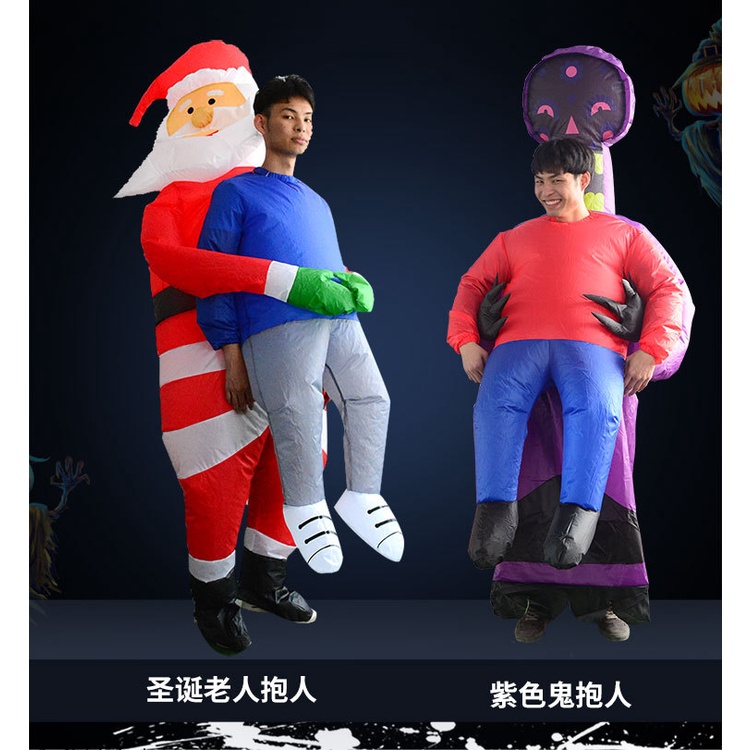 พร้อมส่ง👽ชุดมาสคอต เอเลี่ยน ชุดคอสเพลย์เอเลี่ยน ชุดตลกฮาโลวีน - รูปที่ 5