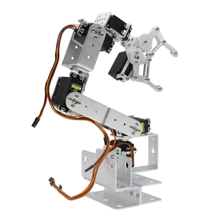 Diymore Rot3U 6Dof แขนหุ่นยนต์อลูมิเนียม สําหรับ Arduino Diy
