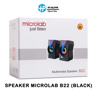 SPEAKER (ลำโพง) MICROLAB B22 (BLACK)ของแท้ประกันศูนย์ไทย 1ปี