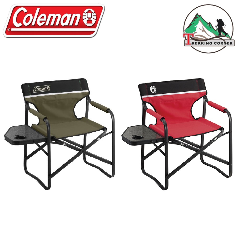 เก้าอี้พับพร้อมโต๊ะข้าง Coleman Japan Side Table Deck Chair