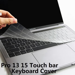 เคสคีย์บอร์ดซิลิโคน TPU แบบใส บางพิเศษ กันฝุ่น สําหรับ Macbook M1Chip Pro 13 A2338 Pro 13 A2289 A2251 New M1 Chip Air A2337 Air A2179 New Pro16 A2141